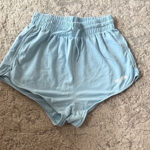 Full Send Women's Athletic Shorts - Sky Blue